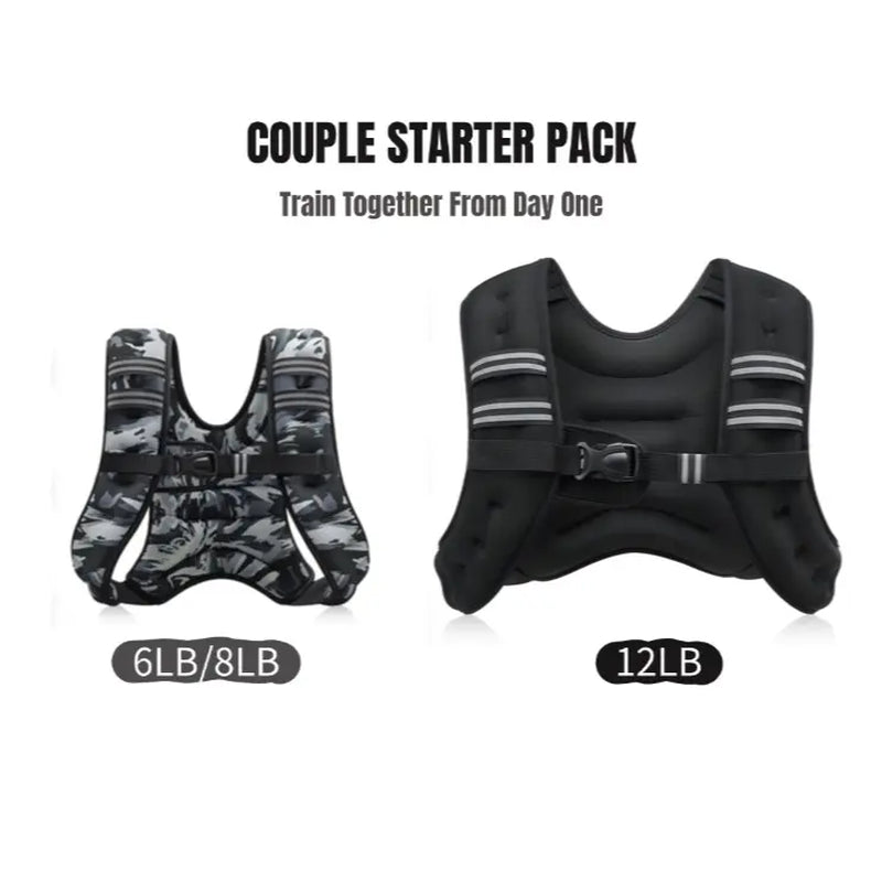 【Backtoschool】Zelus Weighted Vests,Adjustable 6-30Lbs,Weighted Vest with Reflective Stripes&Adjustable Straps,Workout Enhancer for Motivational Walking,Running,Rucking,Core&Posture Boost|Fitness Challenge,Outdoorfun|#Tiktokshopbacktoschool