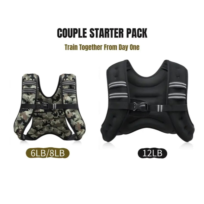 【Backtoschool】Zelus Weighted Vests,Adjustable 6-30Lbs,Weighted Vest with Reflective Stripes&Adjustable Straps,Workout Enhancer for Motivational Walking,Running,Rucking,Core&Posture Boost|Fitness Challenge,Outdoorfun|#Tiktokshopbacktoschool