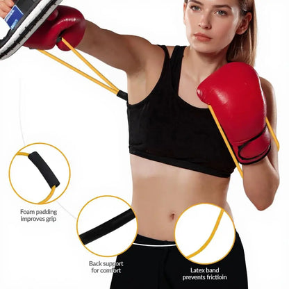 Coresyncgear Boxing Resistance Band - Stock up Mother'S Day - Training Gear for Faster Punch Speed & Power - Full-Body Cardio Fitness Home Gym Workout Kit