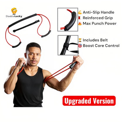 Coresyncgear Boxing Resistance Band - Stock up Mother'S Day - Training Gear for Faster Punch Speed & Power - Full-Body Cardio Fitness Home Gym Workout Kit
