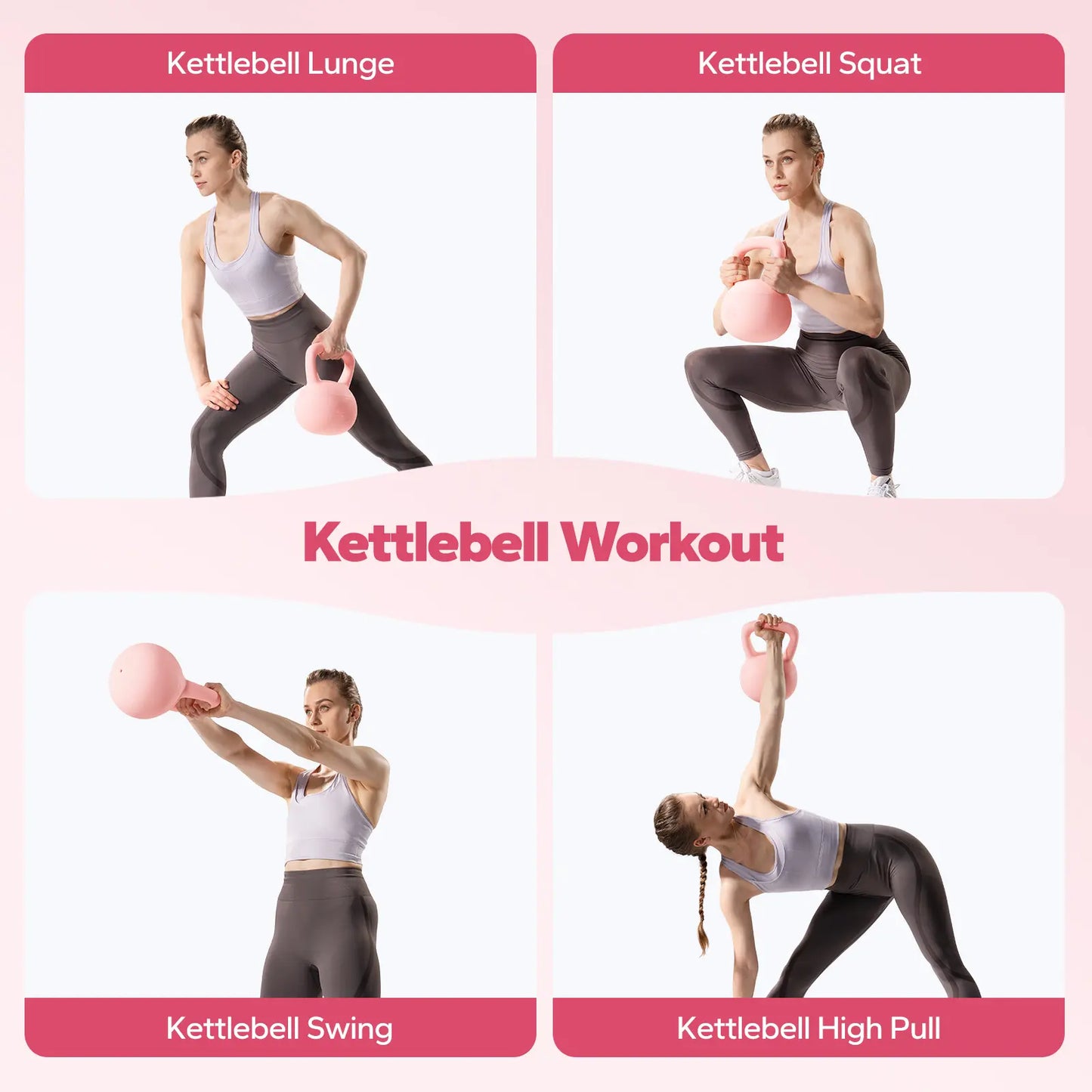 Merach Soft Kettlebell with Handle for Weightlifting Conditioning Strength and Core Training, Weightlifting Kettlebell for Home Gym, Fitness Equipment Backtoschool