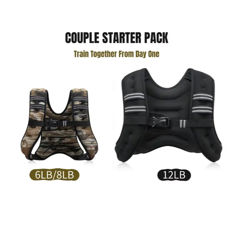 【Backtoschool】Zelus Weighted Vests,Adjustable 6-30Lbs,Weighted Vest with Reflective Stripes&Adjustable Straps,Workout Enhancer for Motivational Walking,Running,Rucking,Core&Posture Boost|Fitness Challenge,Outdoorfun|#Tiktokshopbacktoschool